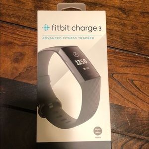 NWT Fitbit Charge 3 Black